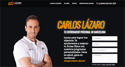 Desktop Screenshot of lazarohealthcoach.com